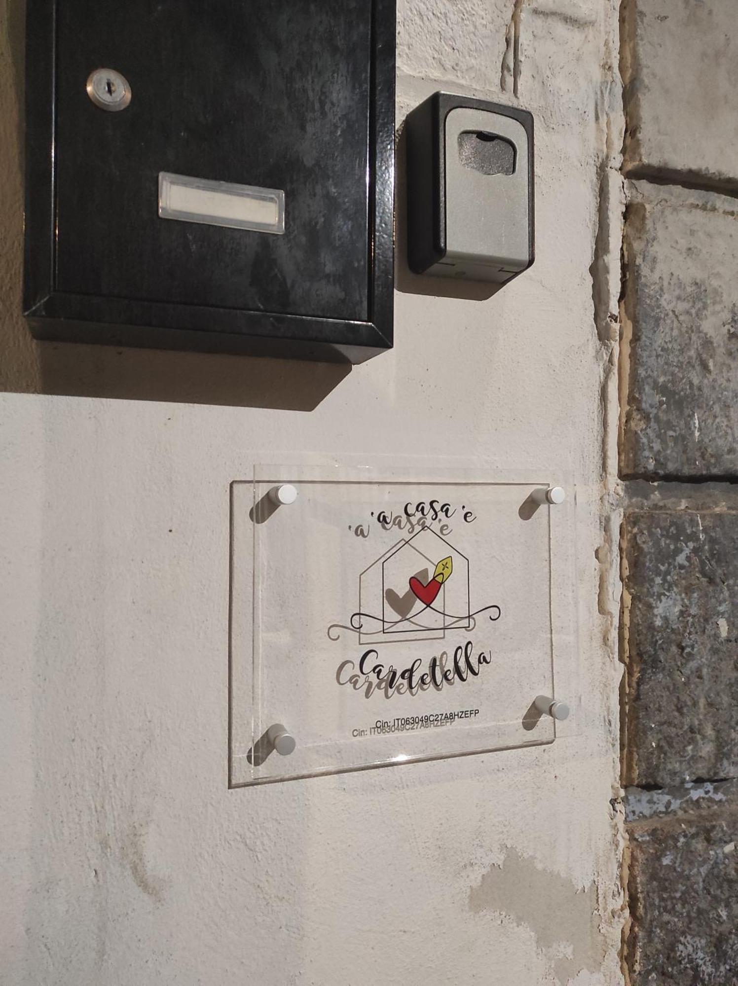 나폴리 A Casa E Cardetella 아파트 객실 사진